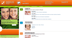 Desktop Screenshot of ortodont.md